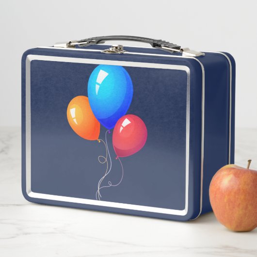 Collection d'automne 2024 Ballons bleus Lunchbox (En situation)