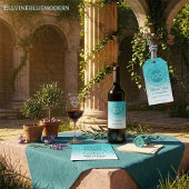 Confettis Bonne 100e anniversaire Chic Turquoise Parties sci