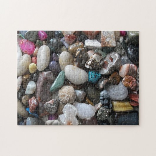 Collection de beaux roches polies Puzzle (Horizontal)