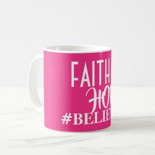 Collection de cadeaux de foi - Mug de café (Devant gauche)