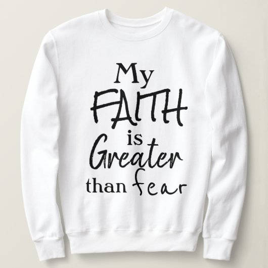 Collection de cadeaux de foi - Sweatshirt (Design devant)
