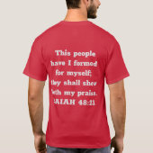 Collection de cadeaux de foi - T-Shirt (Dos)