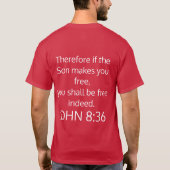 Collection de cadeaux de foi - T-shirt (Dos)