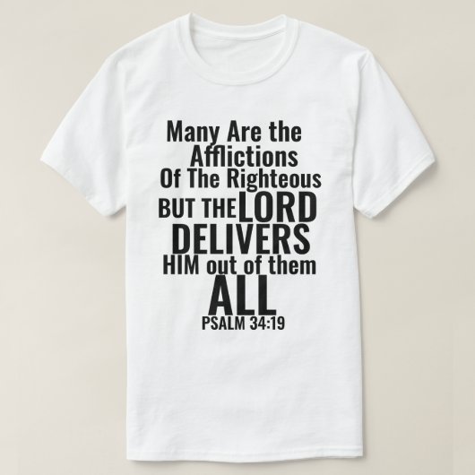 Collection de cadeaux de foi - T-shirt (Design devant)