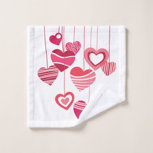 Collection de cadeaux Love You (Gant de toilette)