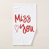 Collection de cadeaux Loving You (Serviette à main)