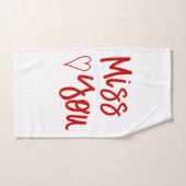 Collection de cadeaux Loving You (Serviette à main)