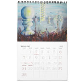 Collection de calendrier d'ART 2009 de C.C.D.A. (Feb 2027)