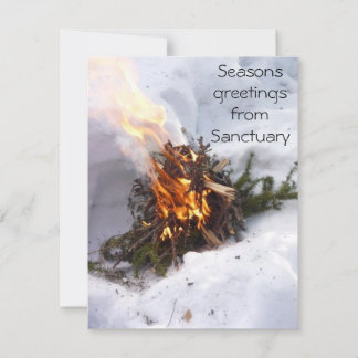 Collection de carte de voeux de Noël de Noël