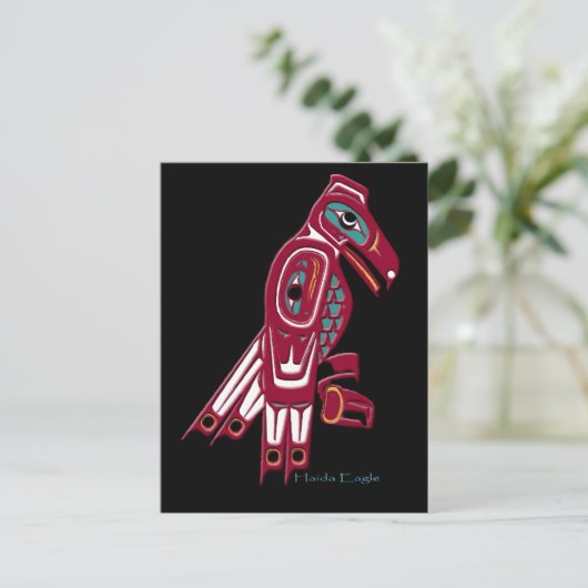 COLLECTION DE CARTE POSTALE HAIDA EAGLE (Debout devant)