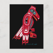 COLLECTION DE CARTE POSTALE HAIDA EAGLE (Devant)