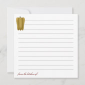 Collection de cartes de commerce Pays Recette (Dos)