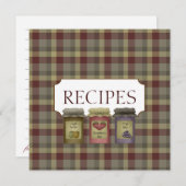 Collection de cartes de commerce Pays Recette (Devant / Derrière)