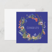 Collection de cartes de notes de couronne botaniqu (Devant / Derrière)