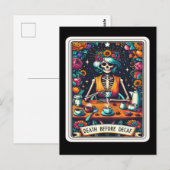 Collection de cartes de tarot Death Before Decaf (Devant / Derrière)