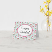 Collection de cartes de voeux pour anniversaire de (Fleur jaune)