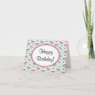 Collection de cartes de voeux pour anniversaire de
