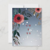 Collection de Cartes d'Invitation de Mariage "Popp (Dos)