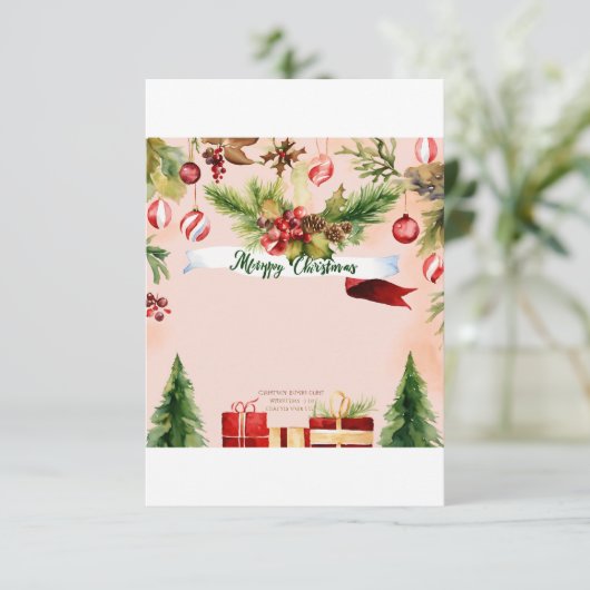 Collection de cartes joyeuse (Debout devant)