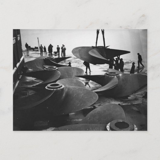 Collection de cartes postales RMS Queen Mary (Devant)