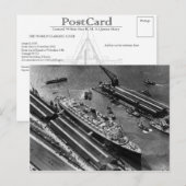 Collection de cartes postales RMS Queen Mary (Devant / Derrière)