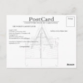 Collection de cartes postales RMS Queen Mary (Dos)