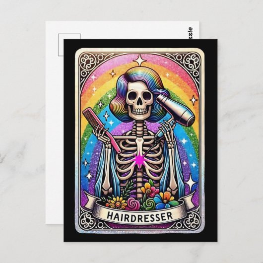 Collection de cartes Tarot du Coiffeur (Devant / Derrière)