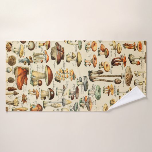 Collection de champignons  (Serviette de bain)