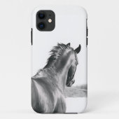 collection de chevaux. Coque iphone B&W OtterBox (Dos)