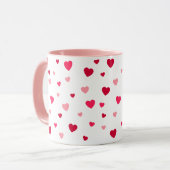 Collection de Coeurs Romantiques Mug de Saint Vale (Devant gauche)