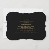 Collection de confettis | Invitation à une soirée (Dos)