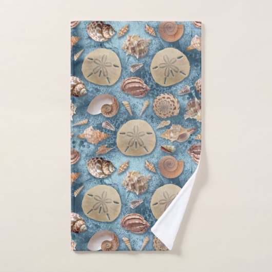 Collection de coquillages (Serviette à main)