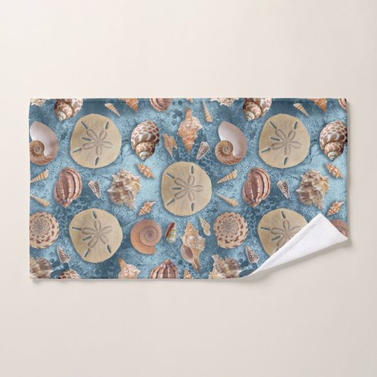 Collection de coquillages (Serviette à main)
