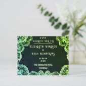 Collection de faire-part de mariage "Elegant Lace" (Debout devant)