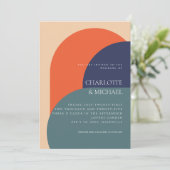 COLLECTION DE FAIRE-PART DE MARIAGE RETRO MODERNES (Debout devant)