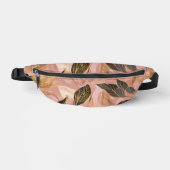 Collection de Feuilles Boho Populaire en or rose (Recto)