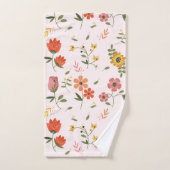 collection de fleurs (Serviette à main)