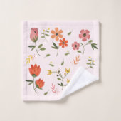 collection de fleurs (Gant de toilette)