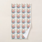 Collection de fleurs sauvages tendance de luxe (Serviette à main)
