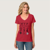 Collection de lignes sportives - T-shirt femme (Devant entier)