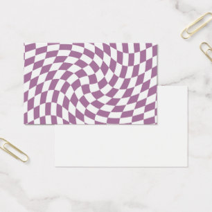 Collection de mariage Lilac Purple à carreaux