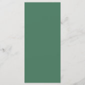 Collection de Mariages Monogram Berry Bush - Menu (Dos)