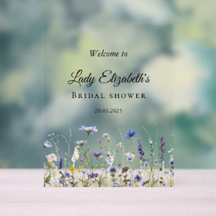 Collection de mariées du Fleur sauvage bleu Regenc