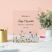 Collection de mariées du Fleur sauvage bleu Regenc (Mariage)