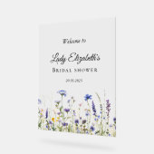 Collection de mariées du Fleur sauvage bleu Regenc (Angle)