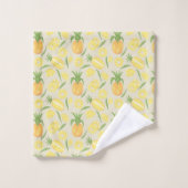 Collection de Motifs de paniers de fruits - Ananas (Gant de toilette)