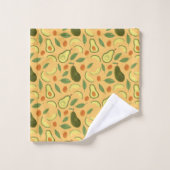 Collection de Motifs de paniers de fruits - Avocad (Gant de toilette)