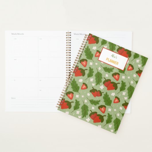 Collection de Motifs de paniers de fruits - Fraise (Devant avec enveloppe)