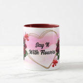 Collection de Mug Rose personnalisable (Centre)