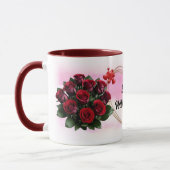 Collection de Mug Rose personnalisable (Gauche)